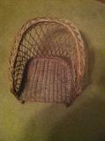 child's wicker chair