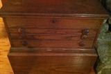 Oak Thread Cabinet circa 1880