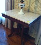 Marble top table