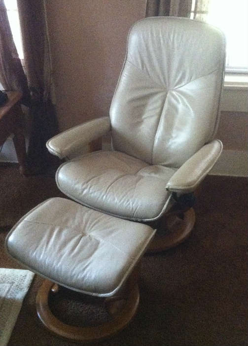recliner with ottoman