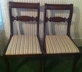Duncan Phyfe chairs