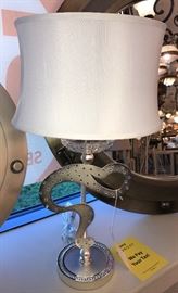 Many lamps -- all colors, sizes and materials...