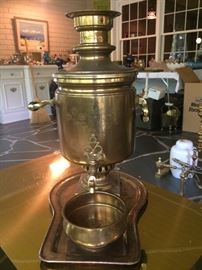 1825 Samovar  Brass(Russian) very cool 