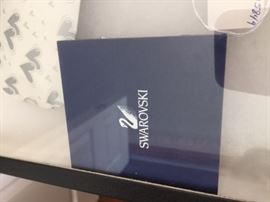 Among the costume jewelry Swarovski collection