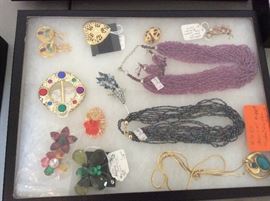 Victoria secret pins. Hobe. Coro.Trifari