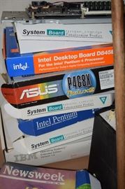 Vintage Mother Boards in box