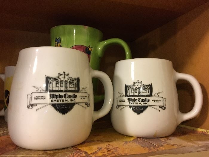 White Castle mugs