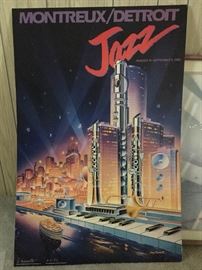 Signed Jazz poster