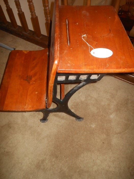 Antique school desk/great condition