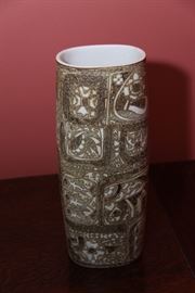 Baca Oval Vase - Royal Copenhagen.  Artist is Nils Thorsson