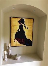 Stretch Canvas Italian Fashion Wall Art Painting