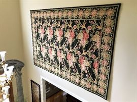 Vintage Needlepoint Rug