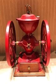 Antique 19th C Coffee Grinder Mill (Refurbished)