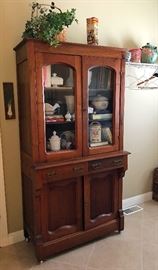 Antique Display Hutch