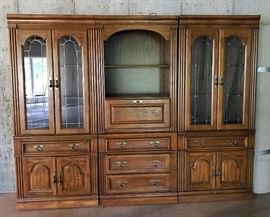 Three Piece Display Cabinet / Shelving