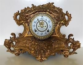 19th C Ansonia Clock Co Mantle Clock
