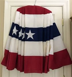 Vintage Half Round Bunting Flag