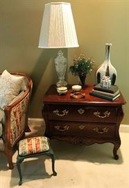 Bombay Style End Table by Century Furniture