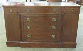 Blockfront Mahogany Buffet