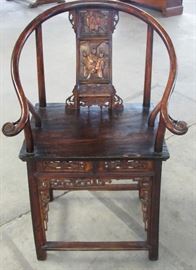 Carved Chinese Chair