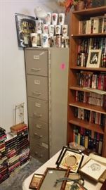 5 drawer metal file cabinet