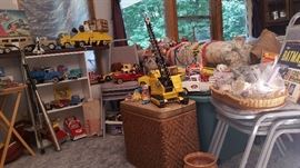 Vintage Tonka and Nylint trucks