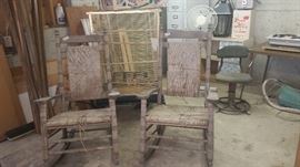 1880's Porch Rockers. Need restoration 45.00 ea