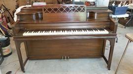 Janssen piano and bench. Serial number #127410 ~ $75