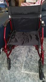 Patient transport chair like new 59.00
