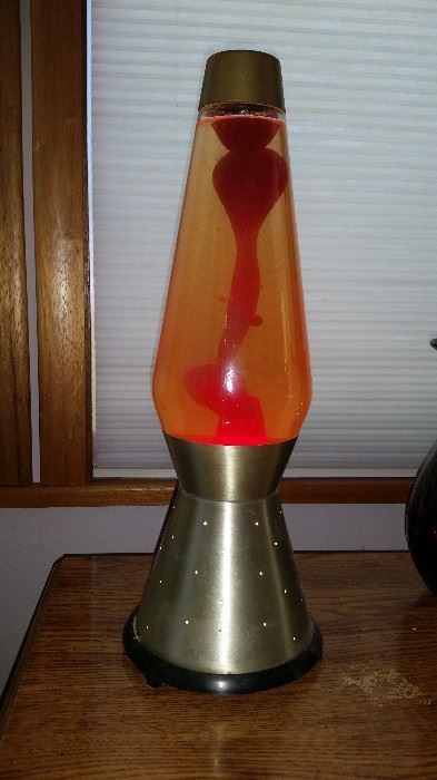 Vintage lava lamp