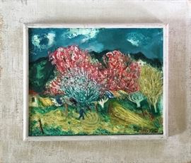 Max Band (1901-1974); The Orchard; Oil Painting Signed by the Artist