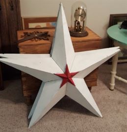 LARGE Metal Texas stars