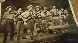 Roy Rogers autographed photo