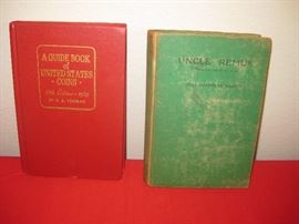 Antique and vintage books
