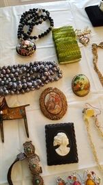 large selection of cameos