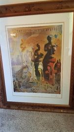 Salvadore Dali signed