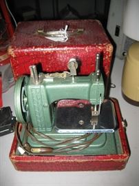 Childs sewing machine