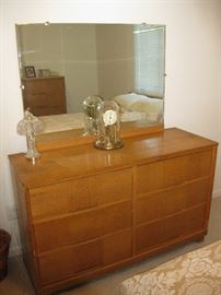 retro chest and mirror