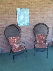 Some really nice wrought iron patio furniture - has been in a screened in porch.