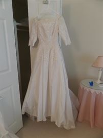 Mrs. Maxton's wedding dress!  