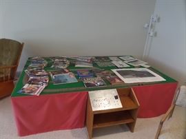 Custom made train table - 5' wide ' 8' long - 24" high