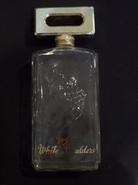  RARE Large White Shoulders Evian Perfume Display Bottle