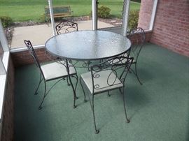 Wrought Iron Patio Set