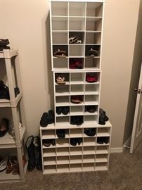 More shoes and cubbies to store them!!!  It's a win, win!