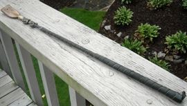 Jockey Whip belonged to Pat Day, four-time winner of the Eclipse Award for Outstanding Jockey and was inducted into the National Museum of Racing and Hall of Fame