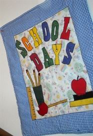 Several nice quilted wall hangings