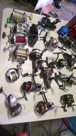 Fishing reels - also loads of these!