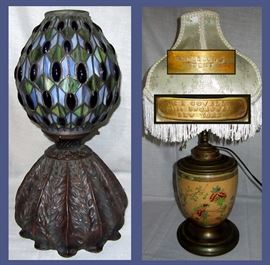 Excellent Lamps, on the right CH Covell 1150 Broadway Hinks & Sons c1800s 