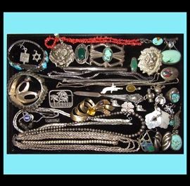Loads of Sterling Silver Jewelry 