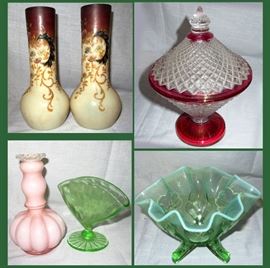 Lots of Lovely Glass Pieces  